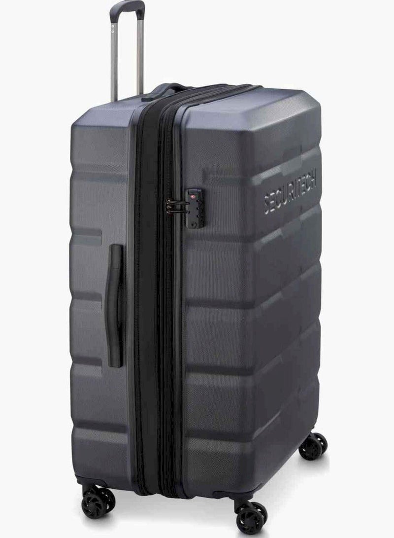DELSEY Paris Citadel 82 Cm Expandable 4-Double Wheeled Check-In Luggage Trolley Case - Anthracite Black - Image 3